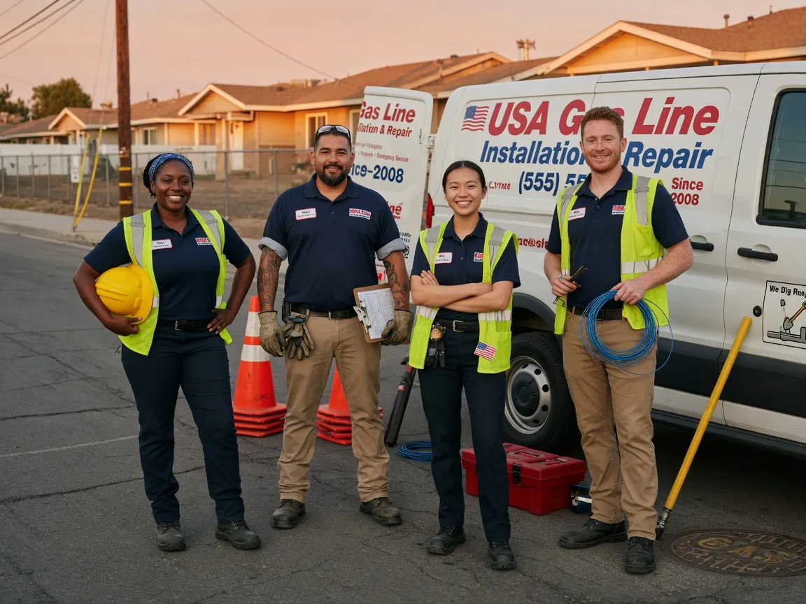 Gas Line Installation company in Fremont, OH